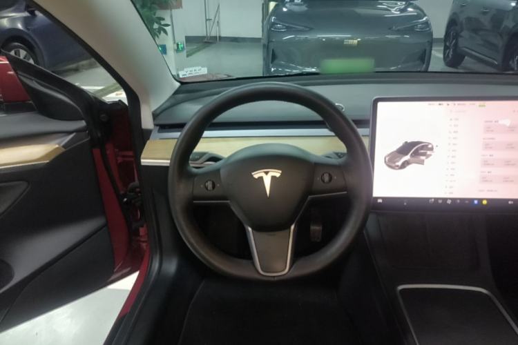 Used Tesla Model 3 2021 Standard Range Rear-Wheel Drive Upgraded Version 3D6 Steering Wheel