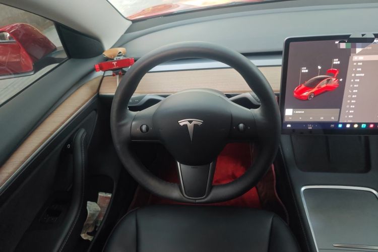 Used Tesla Model 3 2021 Standard Range Rear-Drive Upgraded Version Steering Wheel