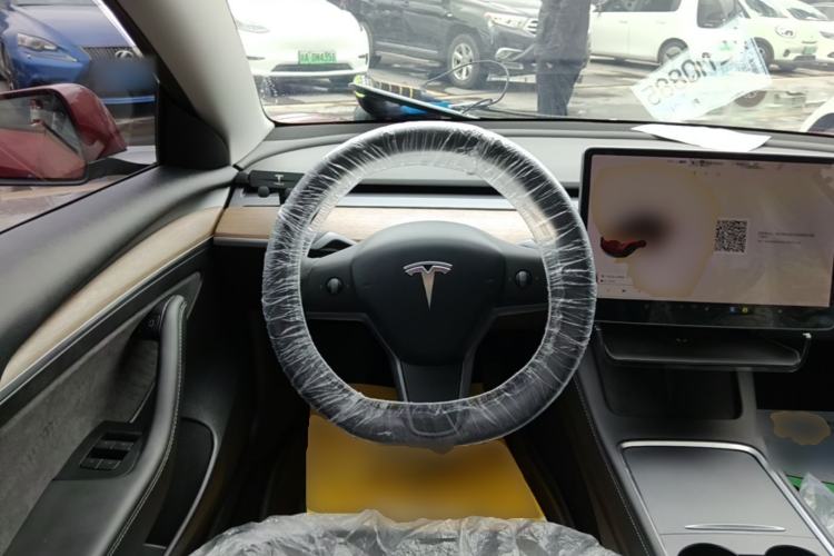 Used Tesla Model 3 2021 Revised Version Standard Range Rear-Wheel Drive Upgraded Edition 3D1 Steering Wheel