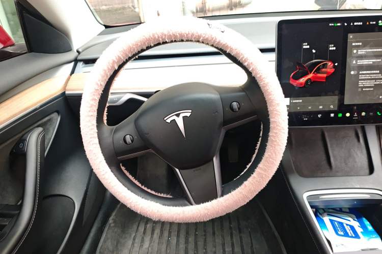 Used Tesla Model 3 2021 Revised Version Standard Range Rear-Wheel Drive Upgraded Edition 3D1 Steering Wheel