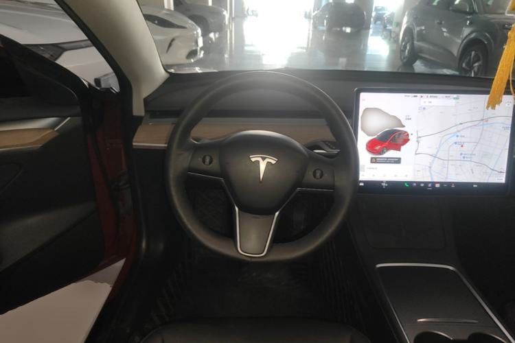 Used Tesla Model 3 2021 Standard Range Rear-Wheel Drive Upgraded Version 3D6 Steering Wheel