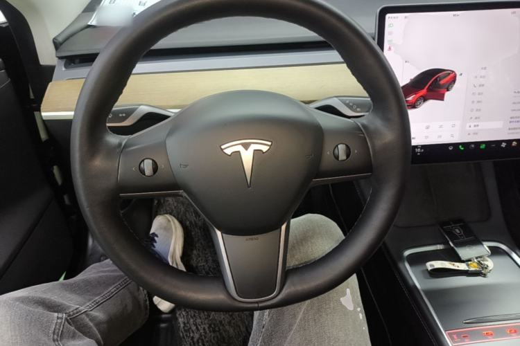 Used Tesla Model 3 2021 Revised Version Standard Range Rear-Wheel Drive Upgraded Edition 3D1 Steering Wheel