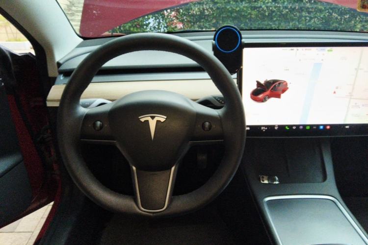 Used Tesla Model 3 2021 Standard Range Rear-Wheel Drive Upgraded Version 3D6 Steering Wheel