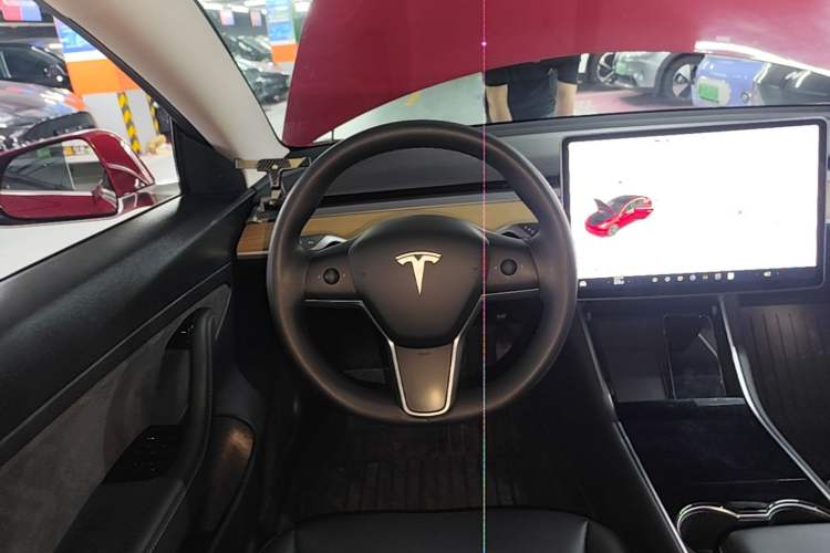 Used Tesla Model 3 2021 Standard Range Rear-Drive Upgraded Version Steering Wheel