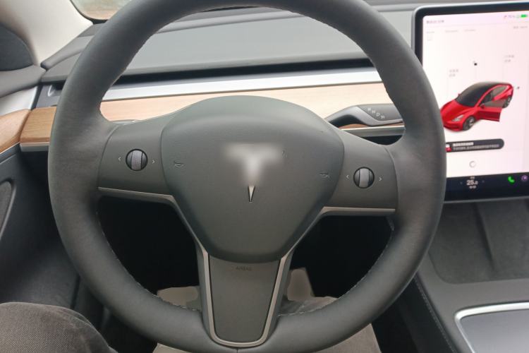 Used Tesla Model 3 2021 Standard Range Rear-Wheel Drive Upgraded Version 3D6 Steering Wheel