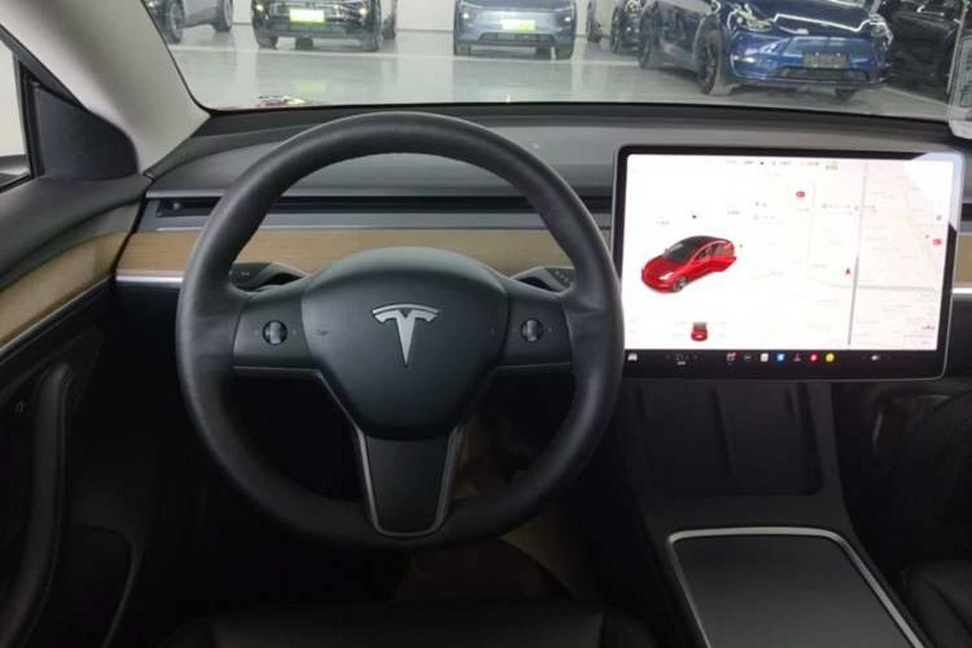 Used Tesla Model 3 2021 Standard Range Rear-Drive Upgraded Version Steering Wheel