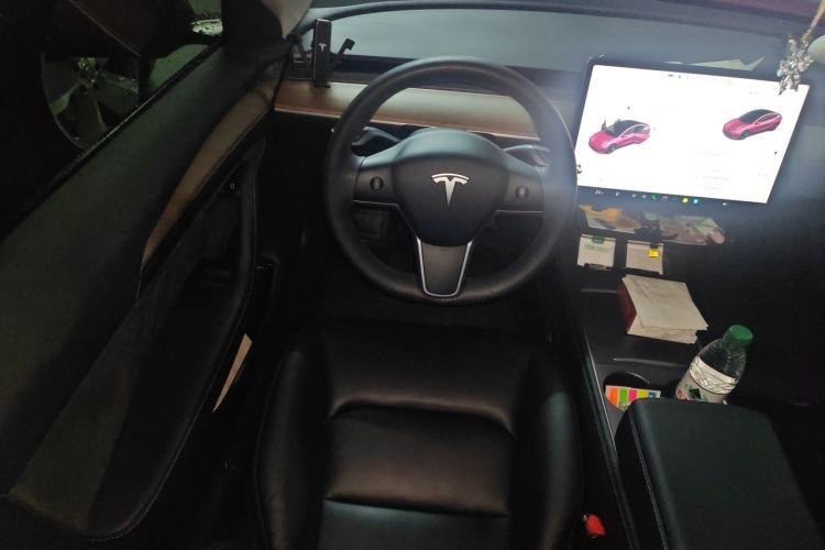Used Tesla Model 3 2021 Standard Range Rear-Drive Upgraded Version Steering Wheel