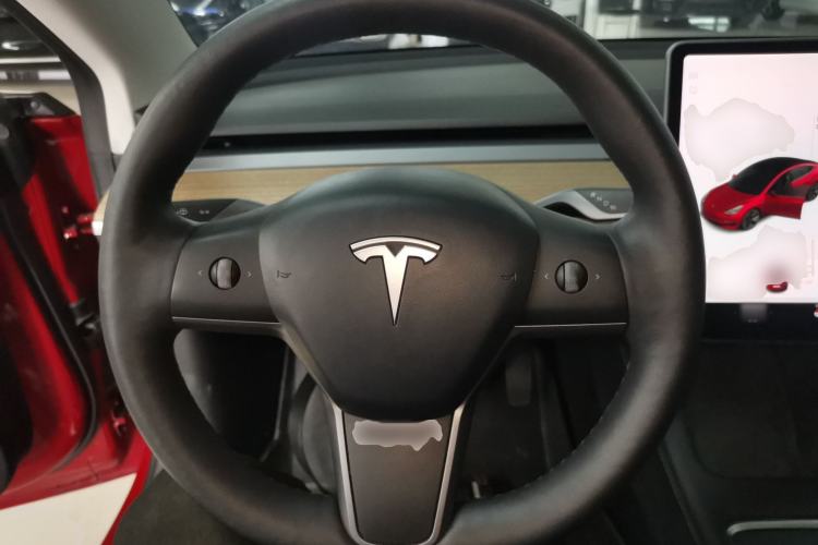 Used Tesla Model 3 2021 Revised Version Standard Range Rear-Wheel Drive Upgraded Edition 3D1 Steering Wheel