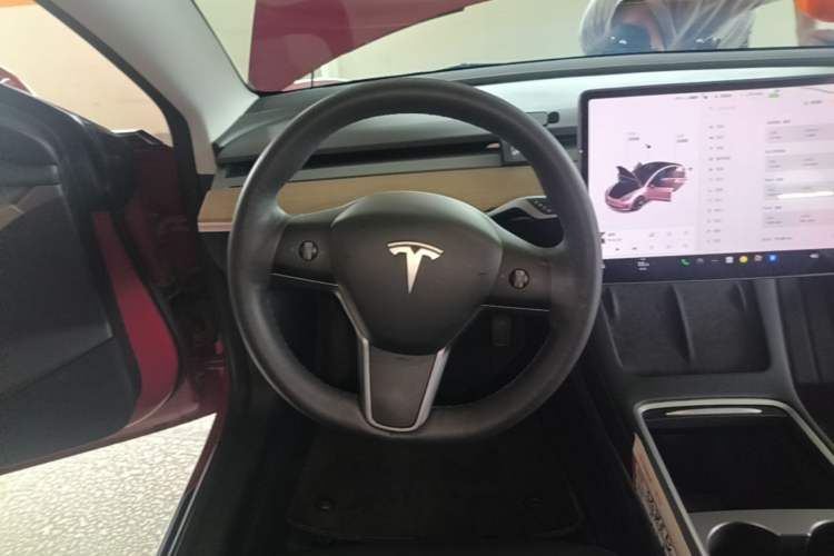 Used Tesla Model 3 2021 Revised Version Standard Range Rear-Wheel Drive Upgraded Edition 3D1 Steering Wheel