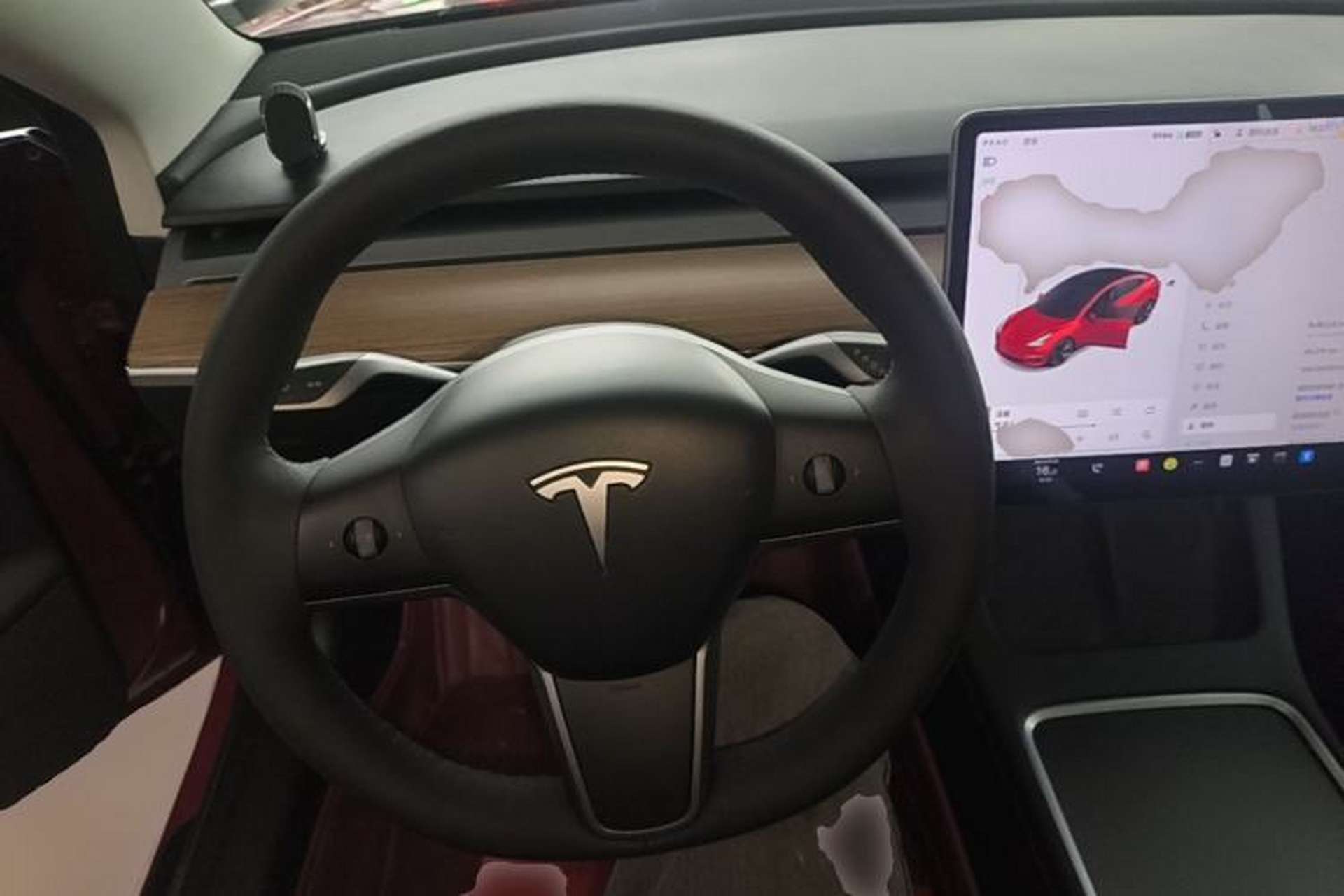 Used Tesla Model 3 2021 Standard Range Rear-Drive Upgraded Version Steering Wheel