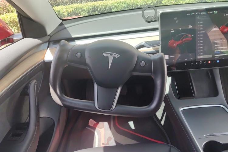 Used Tesla Model 3 2021 Standard Range Rear-Wheel Drive Upgraded Version 3D6 Steering Wheel
