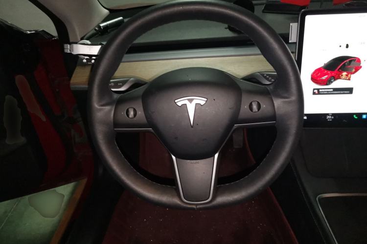 Used Tesla Model 3 2021 Standard Range Rear-Drive Upgraded Version Steering Wheel