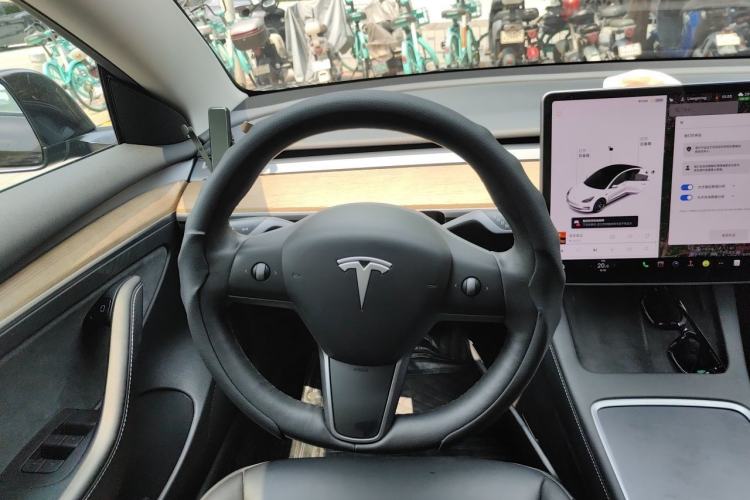 Used Tesla Model 3 2021 Standard Range Rear-Wheel Drive Upgraded Version 3D6 Steering Wheel