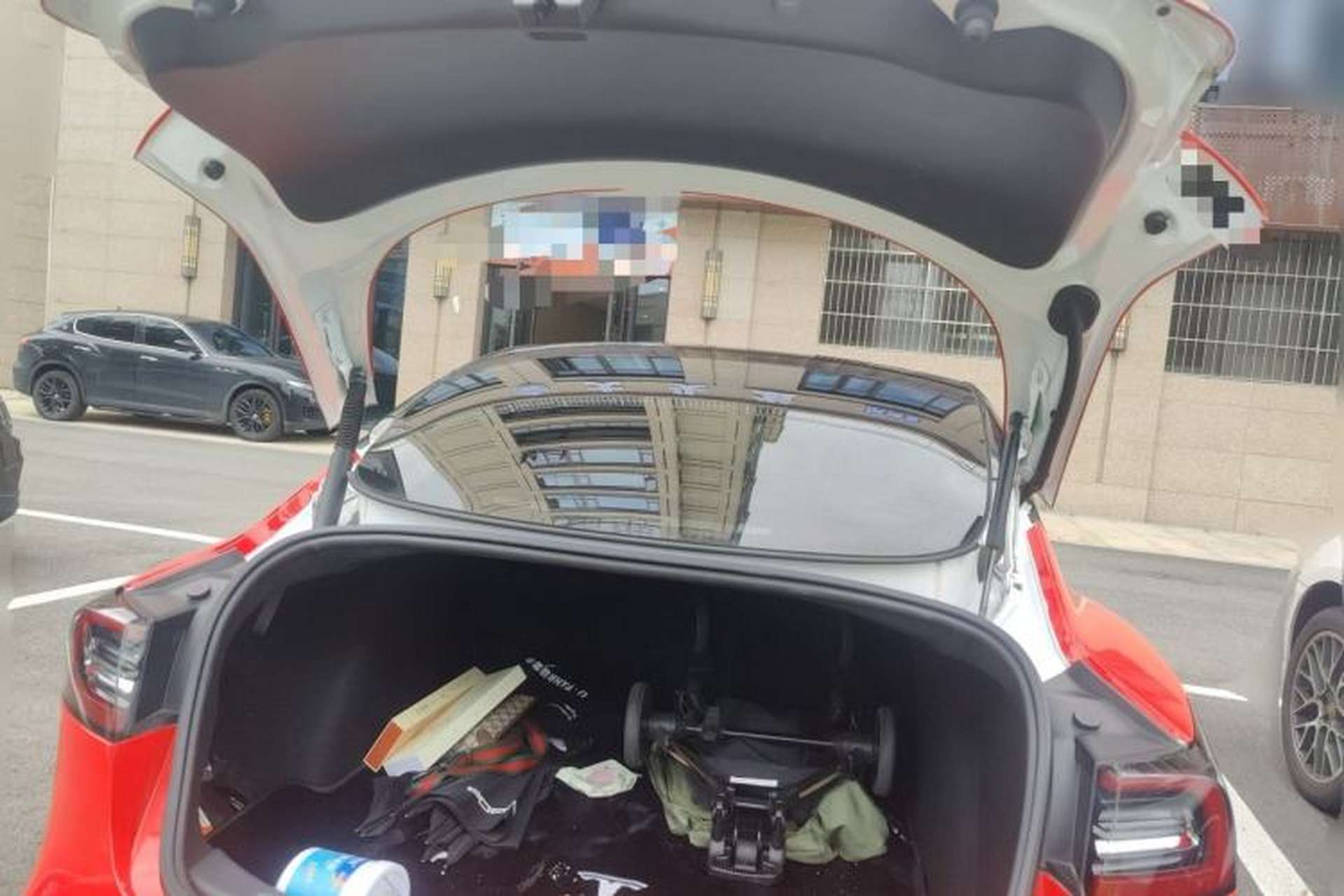 Used Tesla Model 3 2021 Revised Version Standard Range Rear-Wheel Drive Upgraded Edition 3D1 Trunk