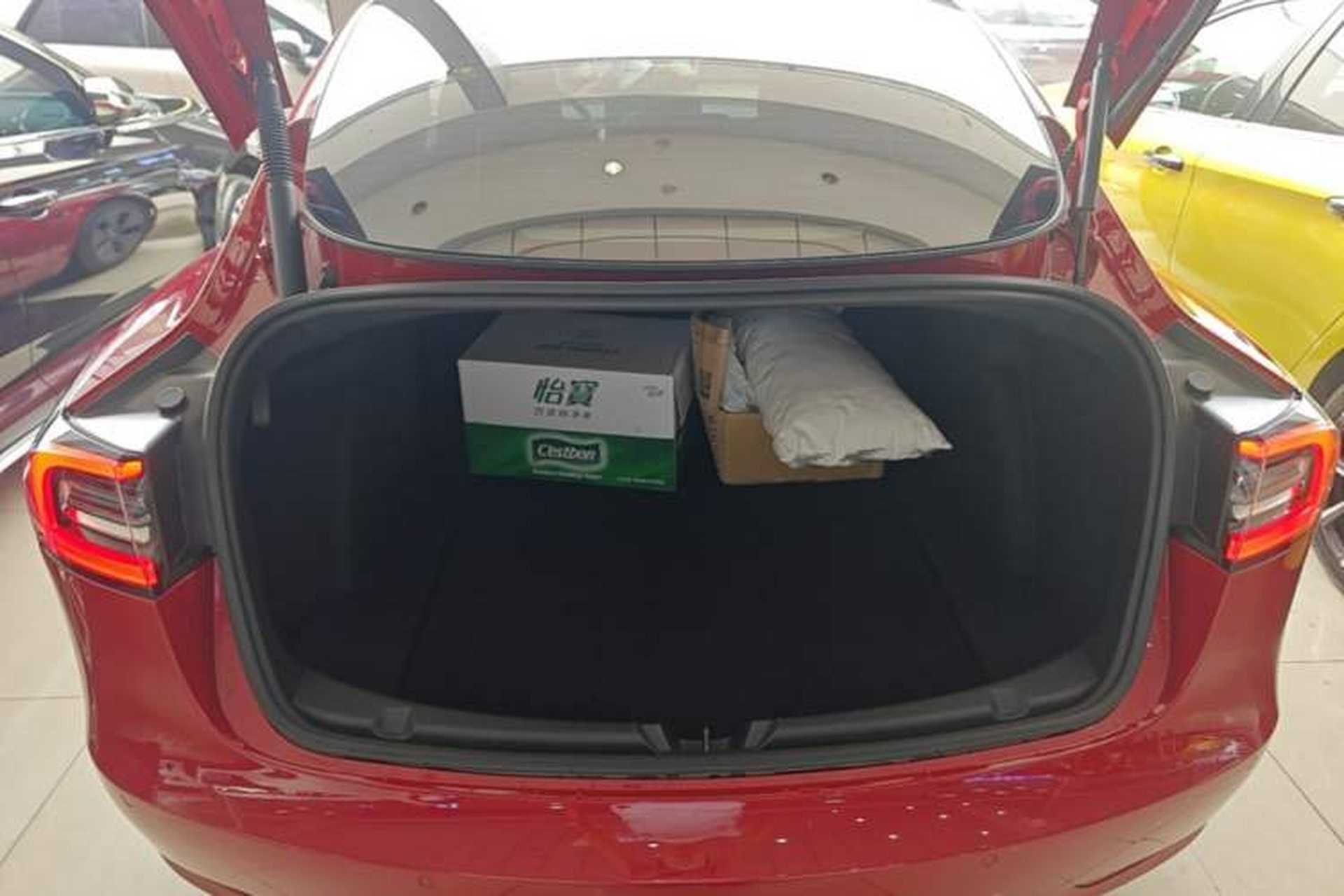 Used Tesla Model 3 2021 Standard Range Rear-Drive Upgraded Version Trunk