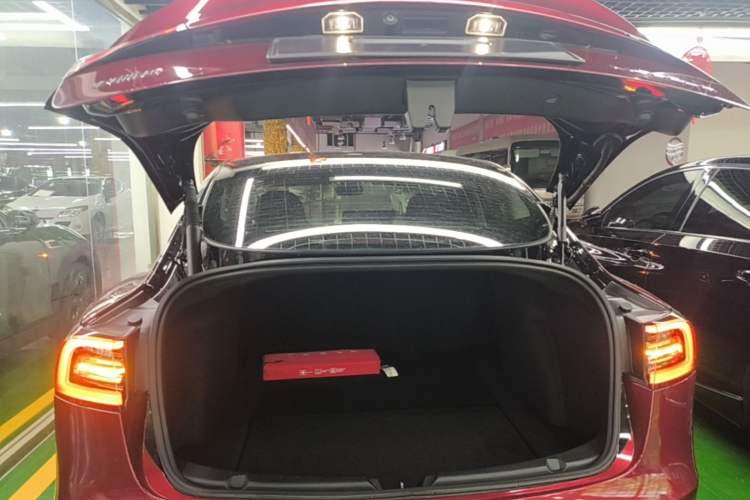 Used Tesla Model 3 2021 Revised Version Standard Range Rear-Wheel Drive Upgraded Edition 3D1 Trunk