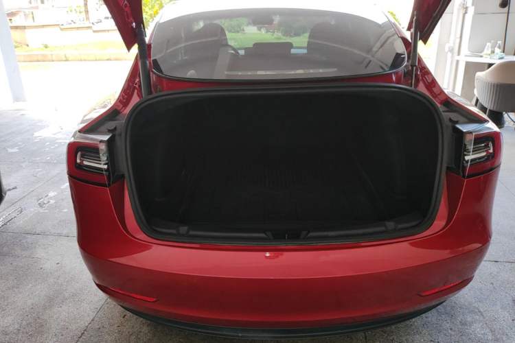 Used Tesla Model 3 2021 Revised Version Standard Range Rear-Wheel Drive Upgraded Edition 3D1 Trunk