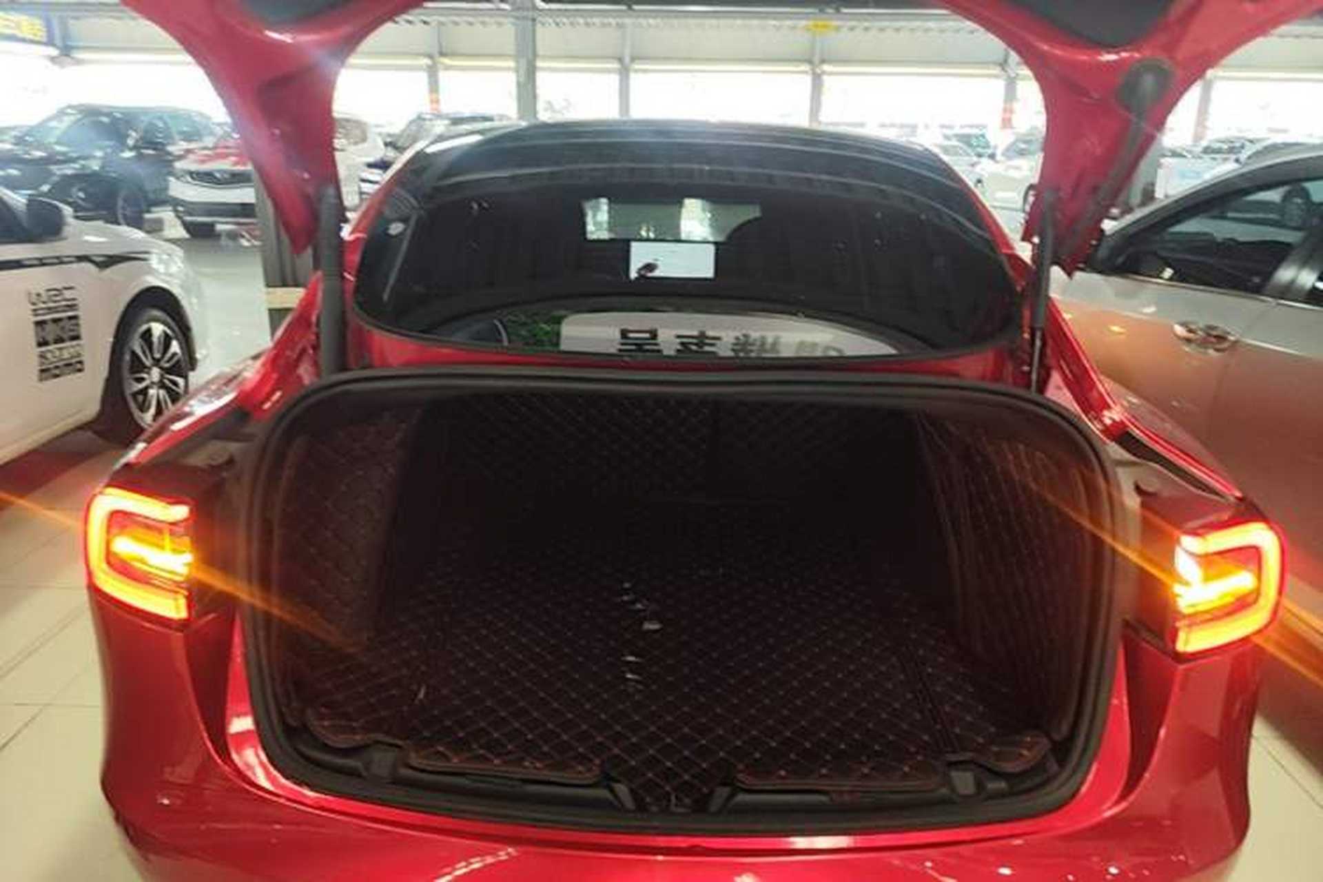 Used Tesla Model 3 2021 Performance High-Performance All-Wheel-Drive Version 3D6 Trunk