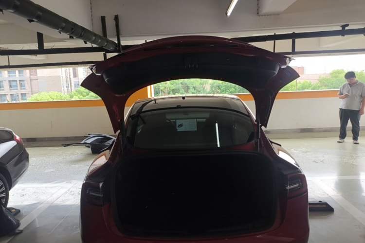 Used Tesla Model 3 2021 Revised Version Standard Range Rear-Wheel Drive Upgraded Edition 3D1 Trunk