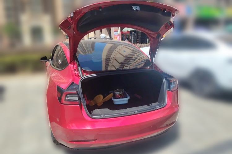 Used Tesla Model 3 2021 Standard Range Rear-Wheel Drive Upgraded Version 3D6 Trunk