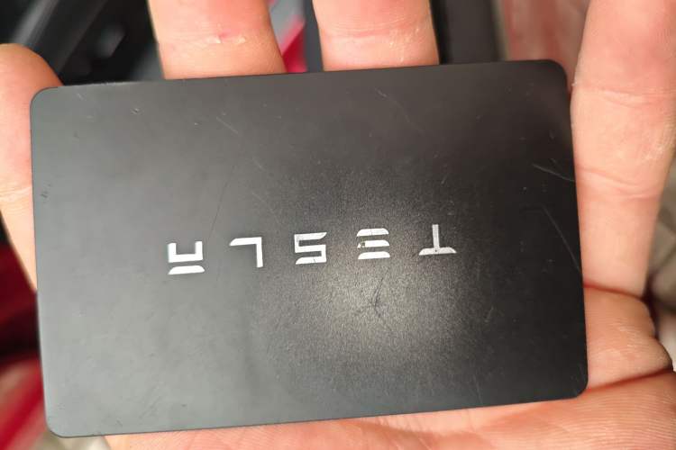 Used Tesla Model 3 2021 Revised Version Standard Range Rear-Wheel Drive Upgraded Edition 3D1 Vehicle Key