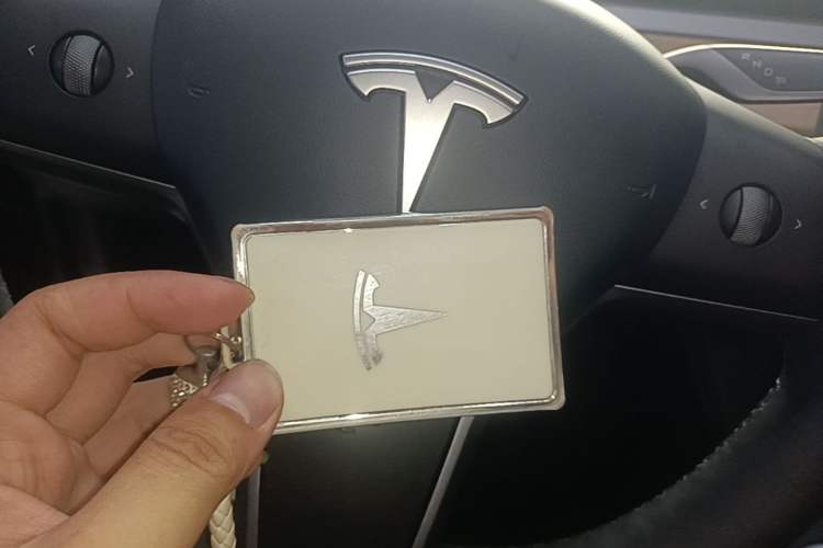 Used Tesla Model 3 2021 Standard Range Rear-Drive Upgraded Version Vehicle Key