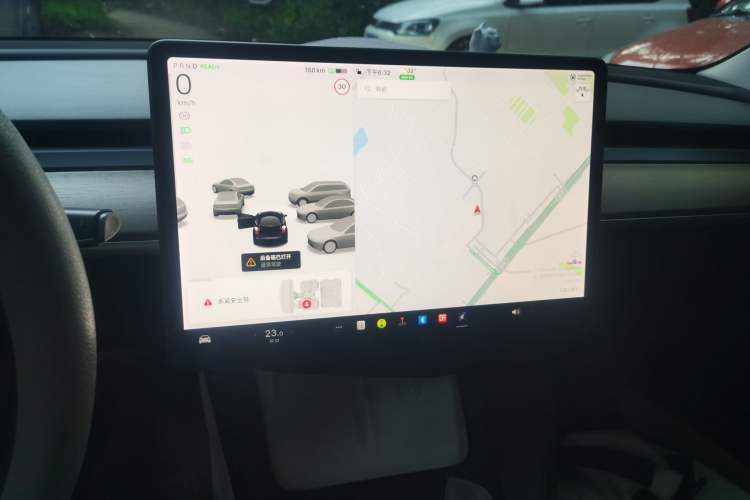 Used Tesla Model 3 2021 Standard Range Rear-Drive Upgraded Version Audio And AC Panel