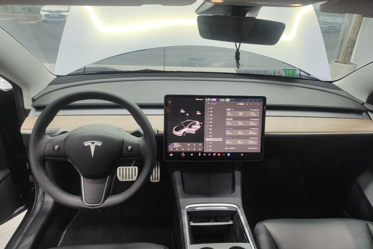 Used Tesla Model 3 2021 Performance High-Performance All-Wheel-Drive Version Center Console