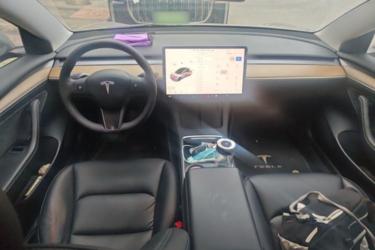 Used Tesla Model 3 2021 Revised Version Standard Range Rear-Wheel Drive Upgraded Edition 3D1 Center Console