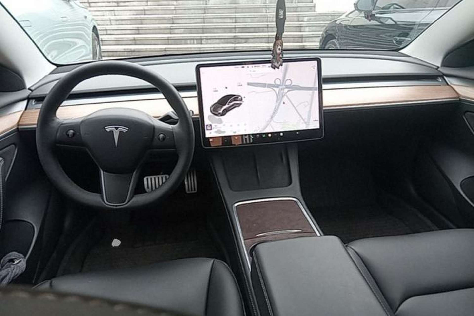 Used Tesla Model 3 2021 Standard Range Rear-Wheel Drive Upgraded Version 3D6 Center Console