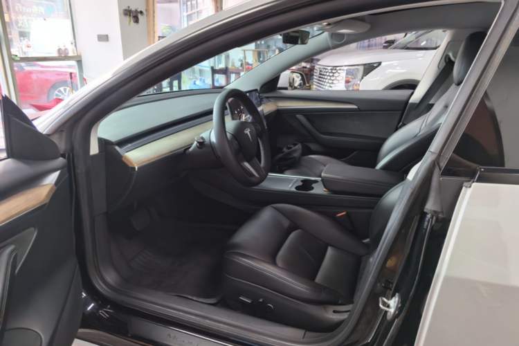 Used Tesla Model 3 2021 Revised Version Standard Range Rear-Wheel Drive Upgraded Edition 3D1 Driver Seat