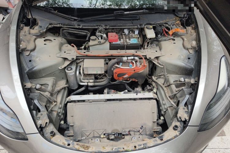 Used Tesla Model 3 2021 Standard Range Rear-Wheel Drive Upgraded Version 3D6 Engine Bay