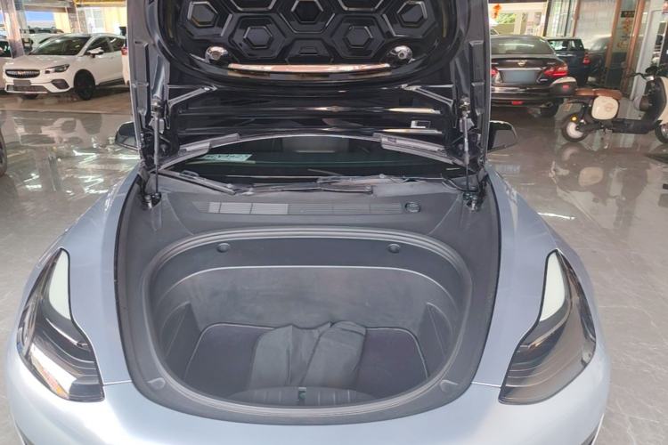 Used Tesla Model 3 2021 Standard Range Rear-Wheel Drive Upgraded Version 3D6 Engine Bay