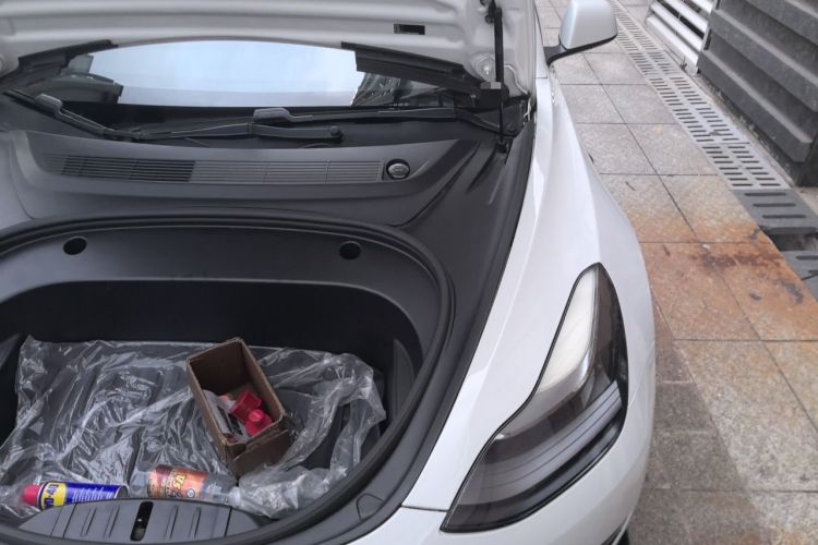 Used Tesla Model 3 2021 Standard Range Rear-Drive Upgraded Version Engine Bay Left