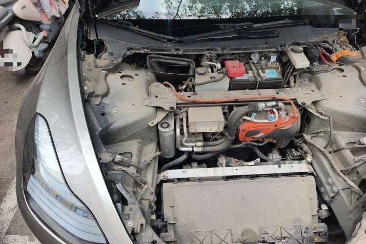 Used Tesla Model 3 2021 Standard Range Rear-Wheel Drive Upgraded Version 3D6 Engine Bay Right