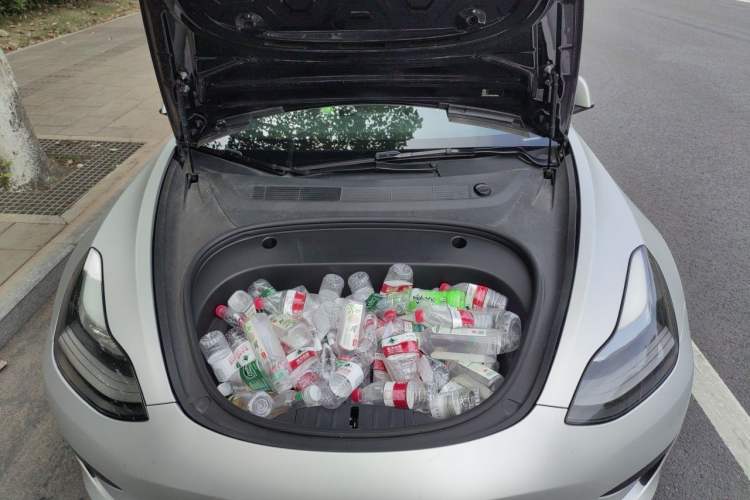 Used Tesla Model 3 2021 Standard Range Rear-Drive Upgraded Version Engine Bay