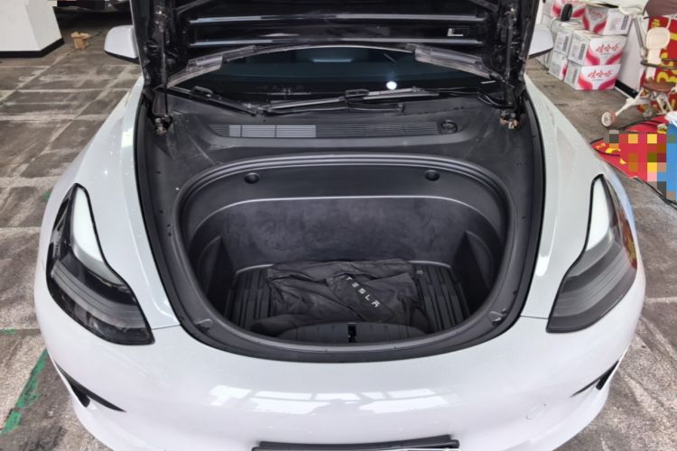 Used Tesla Model 3 2021 Revised Version Standard Range Rear-Wheel Drive Upgraded Edition 3D1 Engine Bay