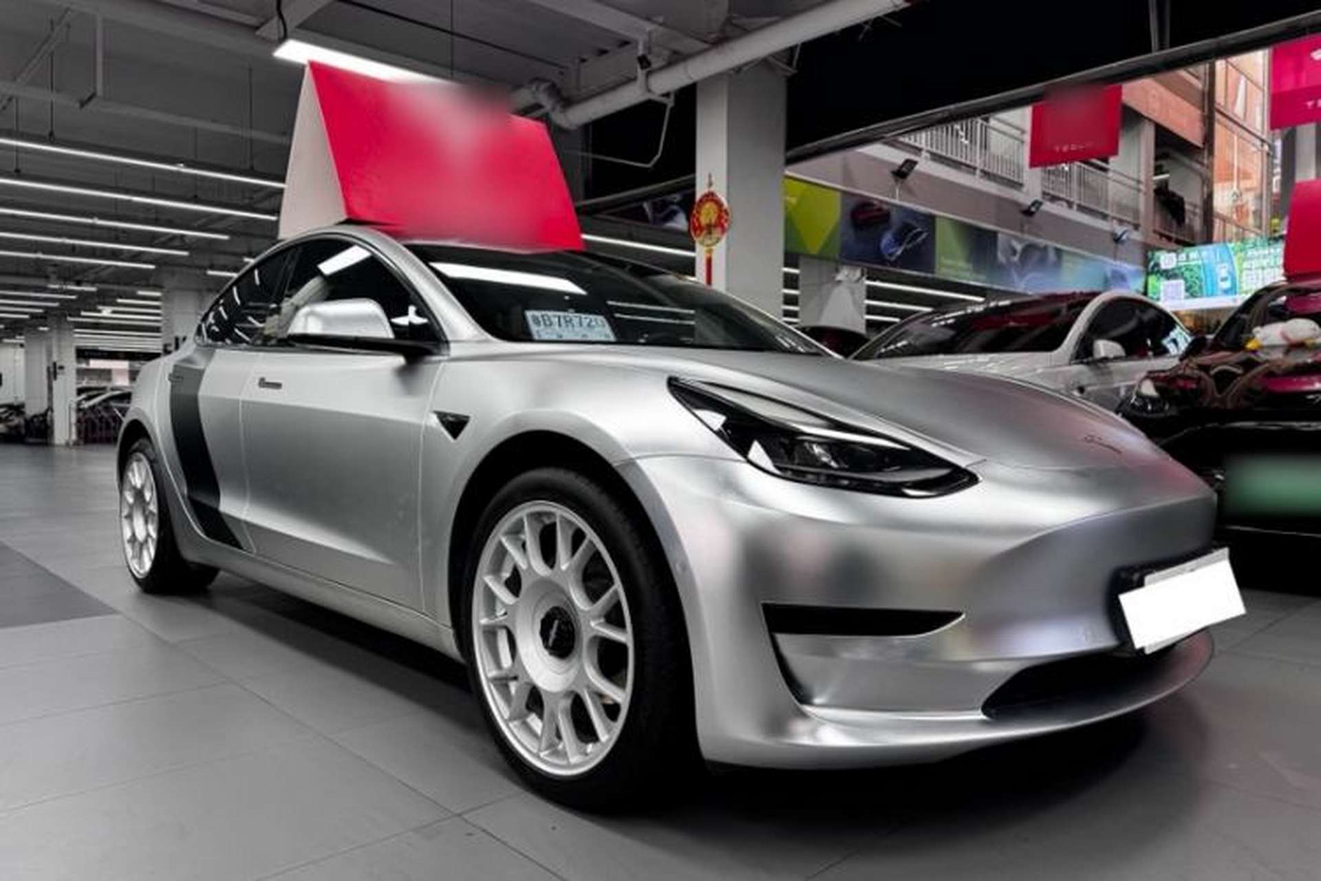 Used Tesla Model 3 2021 Revised Version Standard Range Rear-Wheel Drive Upgraded Edition 3D1 Exterior 2