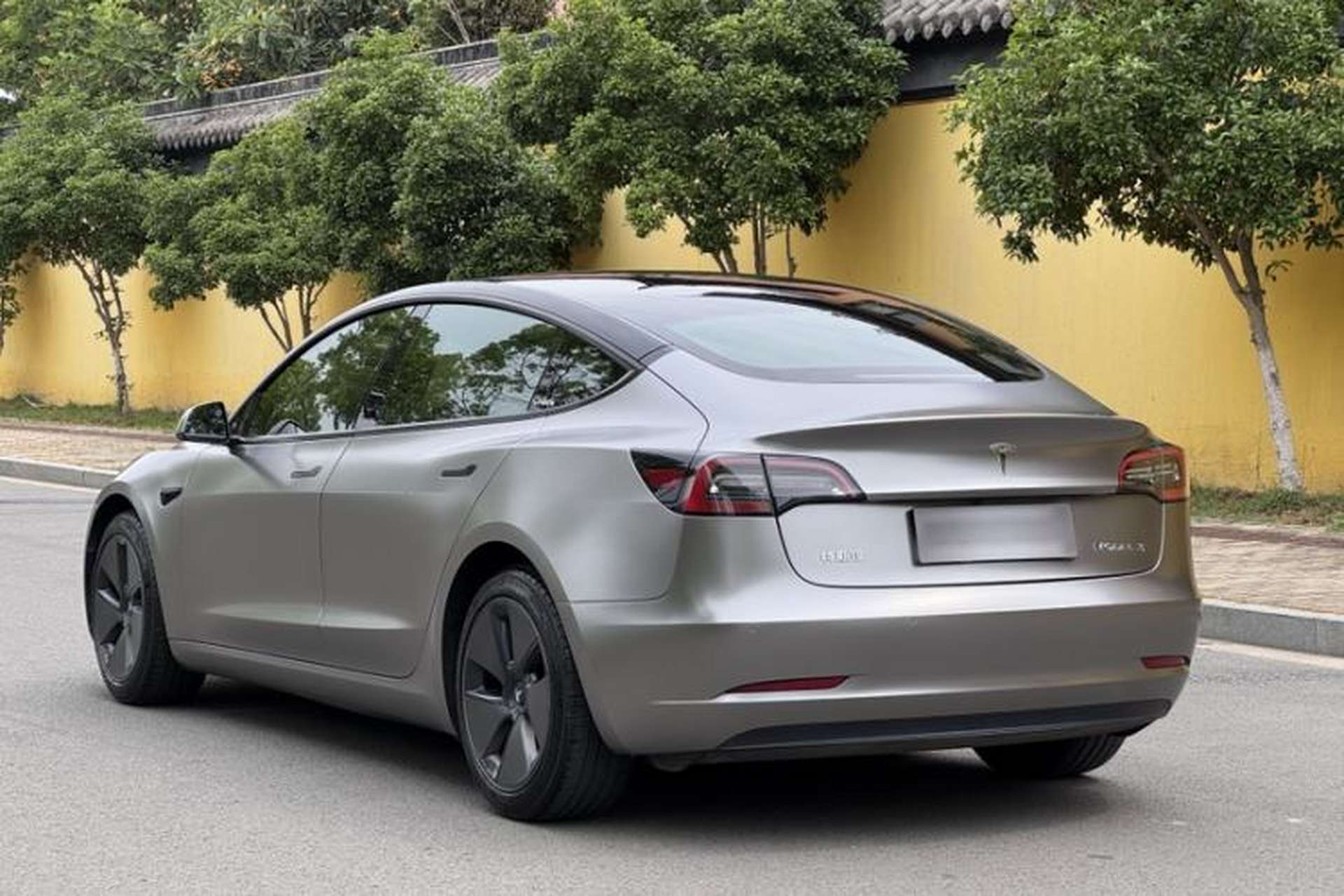 Used Tesla Model 3 2021 Standard Range Rear-Drive Upgraded Version Exterior 4