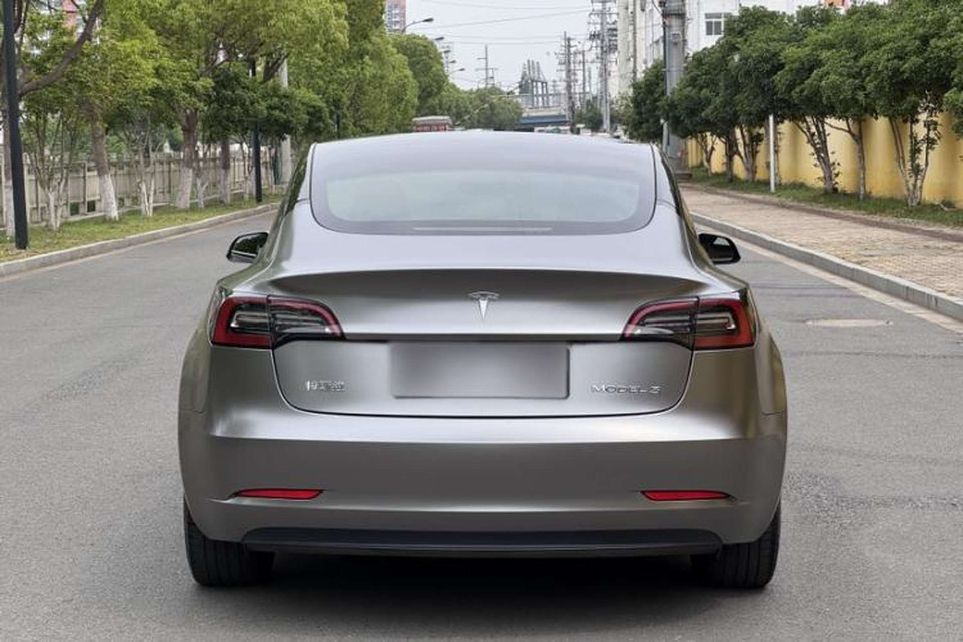 Used Tesla Model 3 2021 Standard Range Rear-Drive Upgraded Version Exterior 5