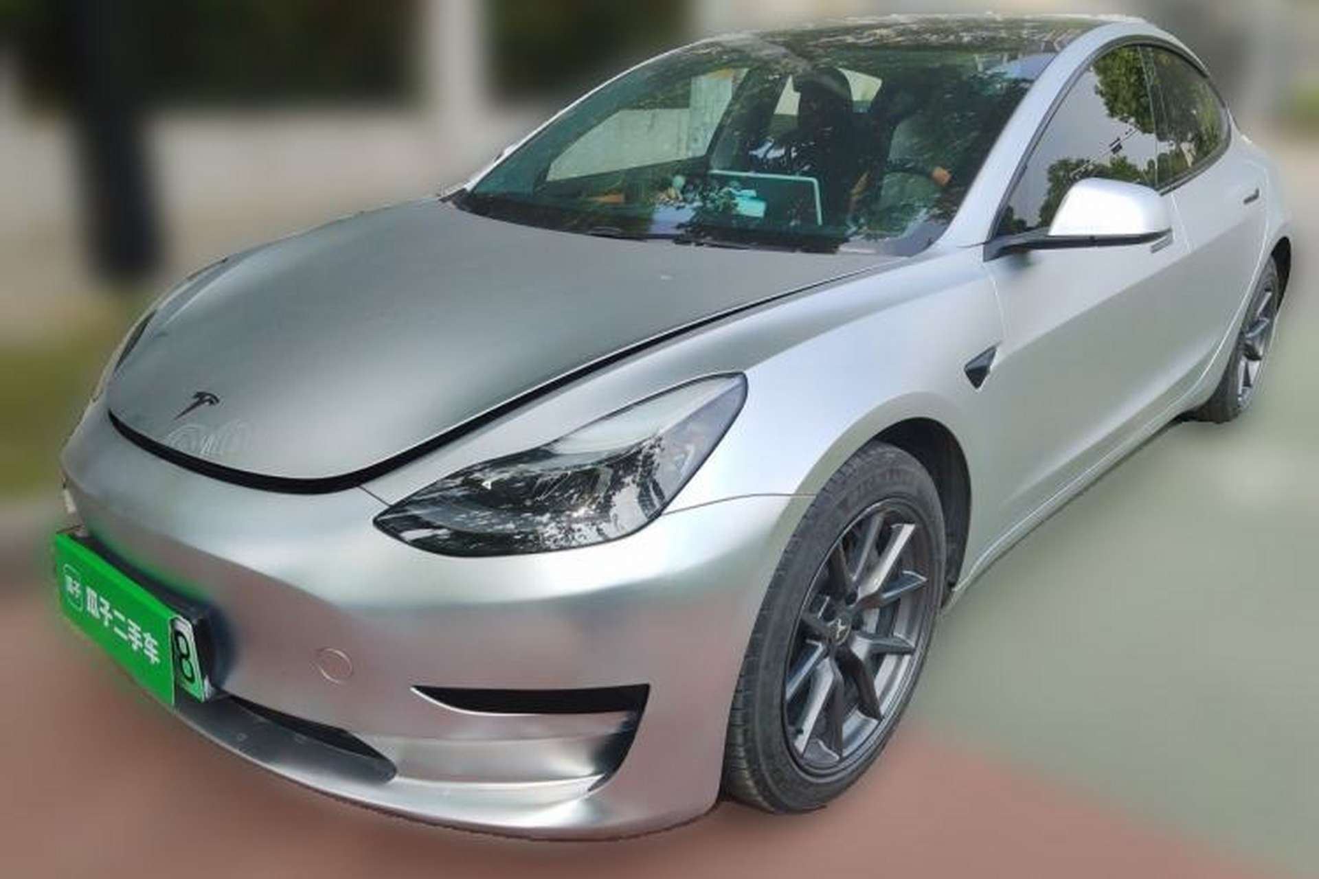 Used Tesla Model 3 2021 Standard Range Rear-Wheel Drive Upgraded Version 3D6 Front Left 45 Deg