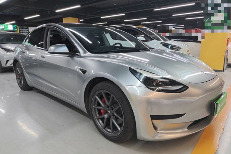 Used Tesla Model 3 2021 Standard Range Rear-Wheel Drive Upgraded Version 3D6 Front Right 45 Deg