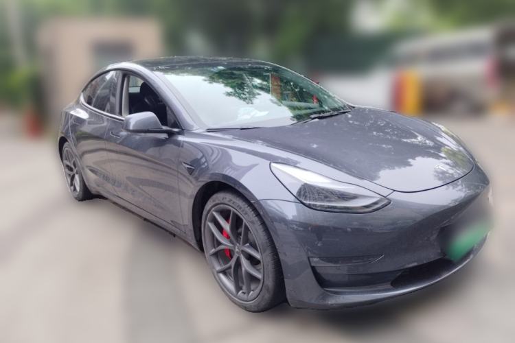 Used Tesla Model 3 2021 Revised Version II – Performance High-Performance All-Wheel-Drive Edition Front Right 45 Deg