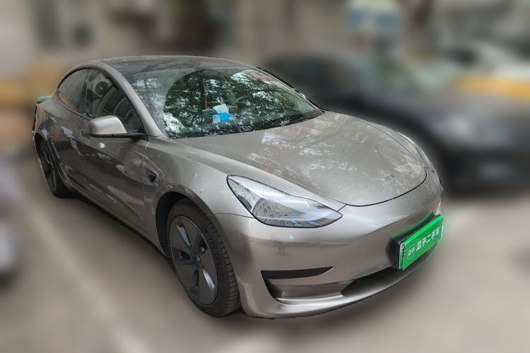 Used Tesla Model 3 2021 Standard Range Rear-Wheel Drive Upgraded Version 3D6 Front Right 45 Deg