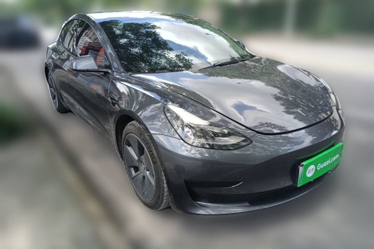 Used Tesla Model 3 2021 Revised Version Standard Range Rear-Wheel Drive Upgraded Edition 3D1 Front Right 45 Deg