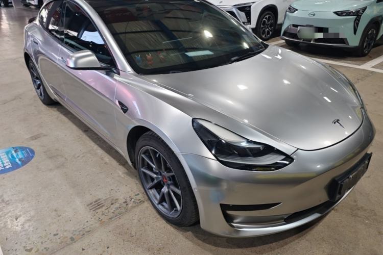 Used Tesla Model 3 2021 Standard Range Rear-Drive Upgraded Version Front Right 45 Deg