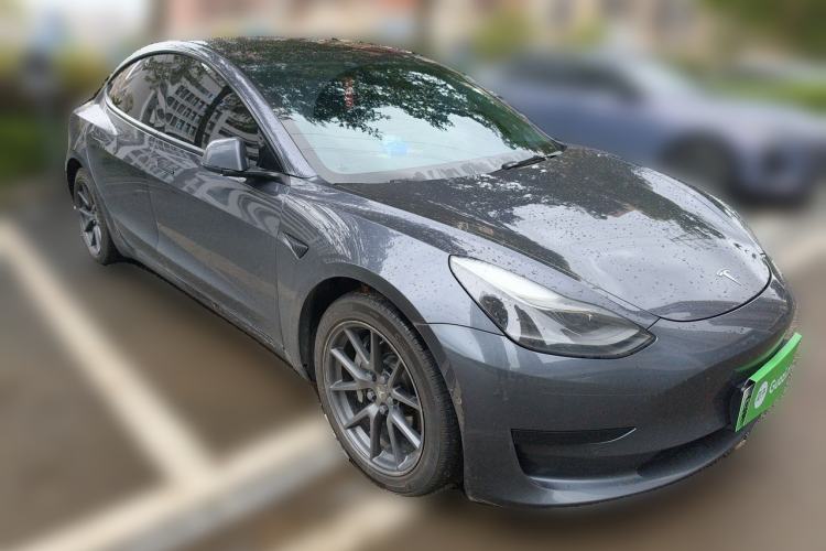 Used Tesla Model 3 2021 Revised Version Standard Range Rear-Wheel Drive Upgraded Edition 3D1 Front Right 45 Deg