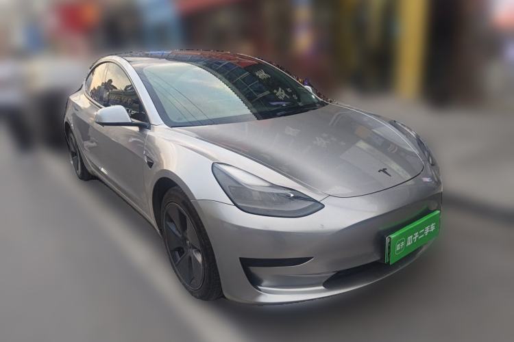 Used Tesla Model 3 2021 Revised Version Standard Range Rear-Wheel Drive Upgraded Edition 3D1 Front Right 45 Deg