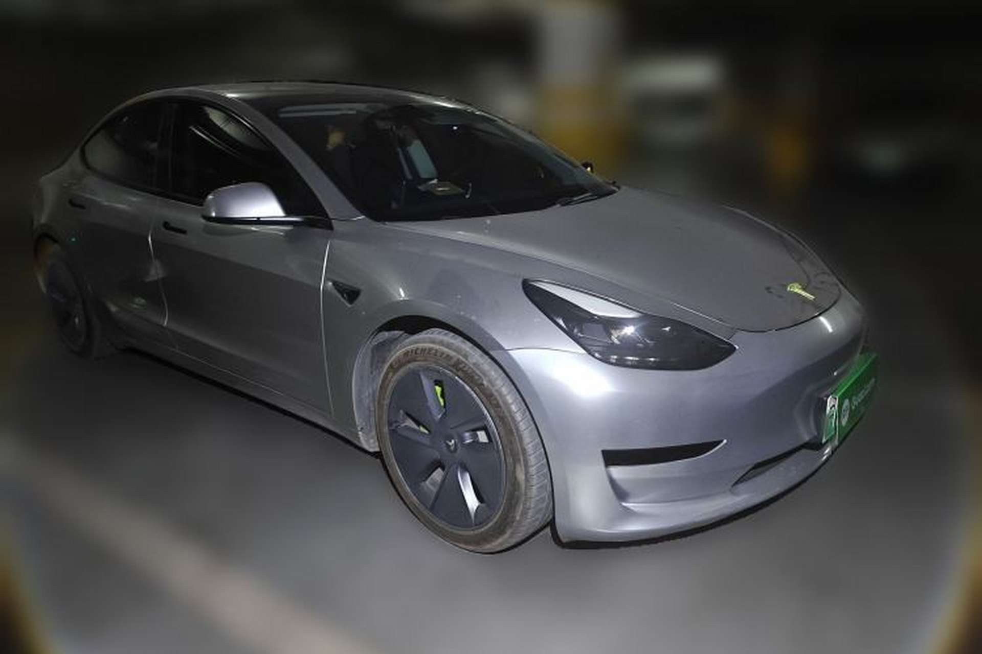 Used Tesla Model 3 2021 Revised Version Standard Range Rear-Wheel Drive Upgraded Edition 3D1 Front Right 45 Deg