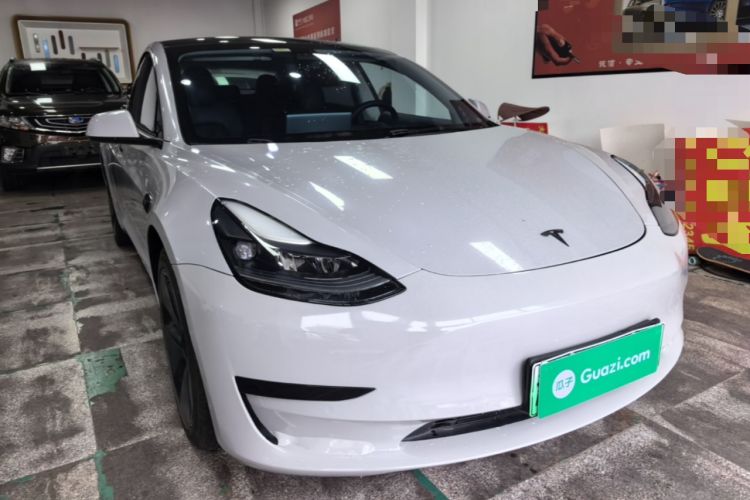 Used Tesla Model 3 2021 Revised Version Standard Range Rear-Wheel Drive Upgraded Edition 3D1 Front Right 45 Deg